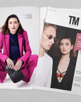 FINA MESH IN TM TEXTILMITTEILUNGEN
[Werbung] So happy to be part of the May issue of @tm_textilmitteilungen! The entire issue revolves around the topic of sustainability in fashion industry and the bag Fina Mesh - made of eco-tanned Italian cowhide - fits in perfectly with this exciting and importan...