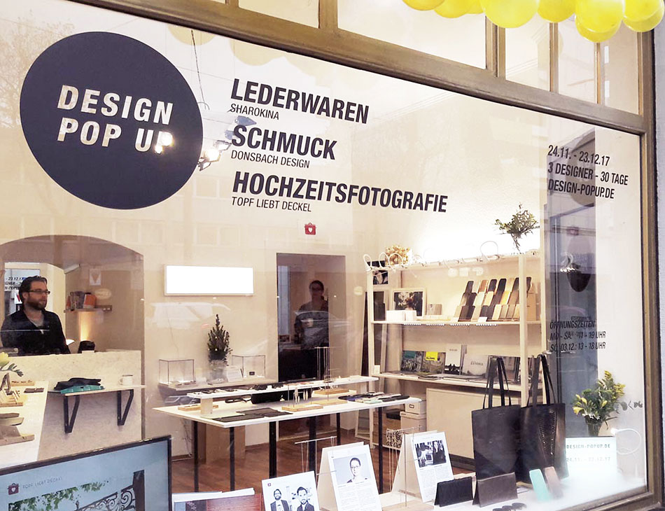 Design Pop Up Store Düsseldorf